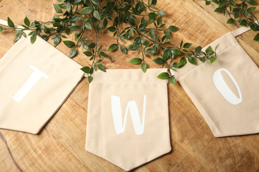 Katoenen Vlaggenlijn “Verjaardag”