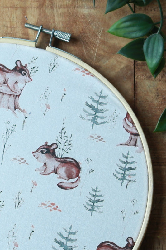 Wandcirkel "Bosvriendjes"