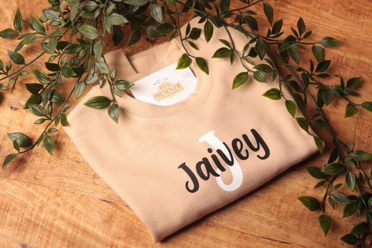 Gepersonaliseerde trui met initiaal & naam