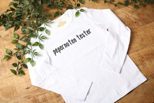 Gepersonaliseerde longsleeve – Welkom Sint & Piet